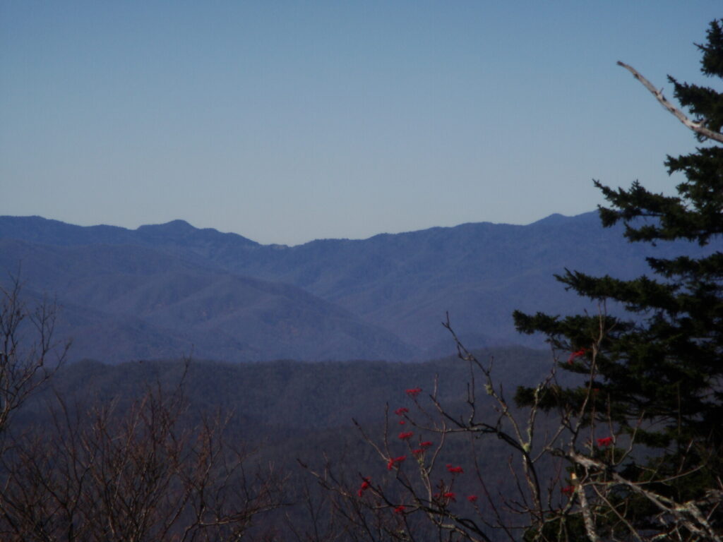 View from Waterrock Knob Blue Ridge Parkway