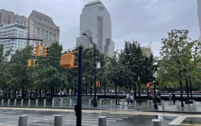Manhattan in the Rain