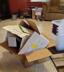 Bookcases & Empty Boxes