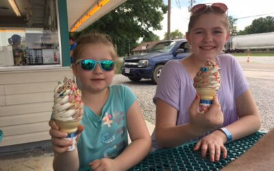 Geocaches, Pizza, and Ice Cream